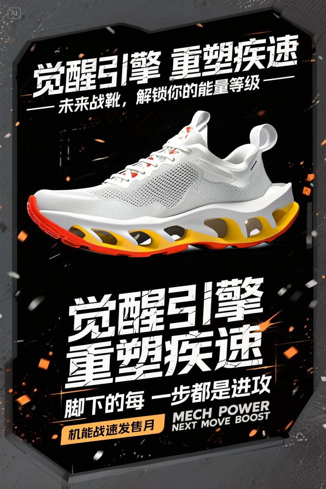 觉醒引擎运动鞋设计